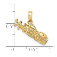 Load image into Gallery viewer, 14k Golf Bag Charm
