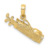Load image into Gallery viewer, 14k Golf Bag Charm
