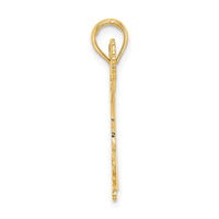 Load image into Gallery viewer, 14k Cheerleader Jumping with Pom-Poms Charm
