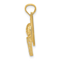 Load image into Gallery viewer, 14k Basketball Pendant
