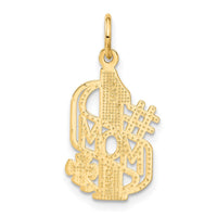 Load image into Gallery viewer, 14k #1 MOM Charm
