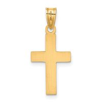 Load image into Gallery viewer, 14K Polished Cross Charm
