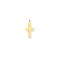 Load image into Gallery viewer, 14K Polished Cross Charm

