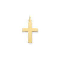 Load image into Gallery viewer, 14k Polished Cross Charm
