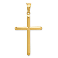 Load image into Gallery viewer, 14k 3-D Hollow Cross Pendant
