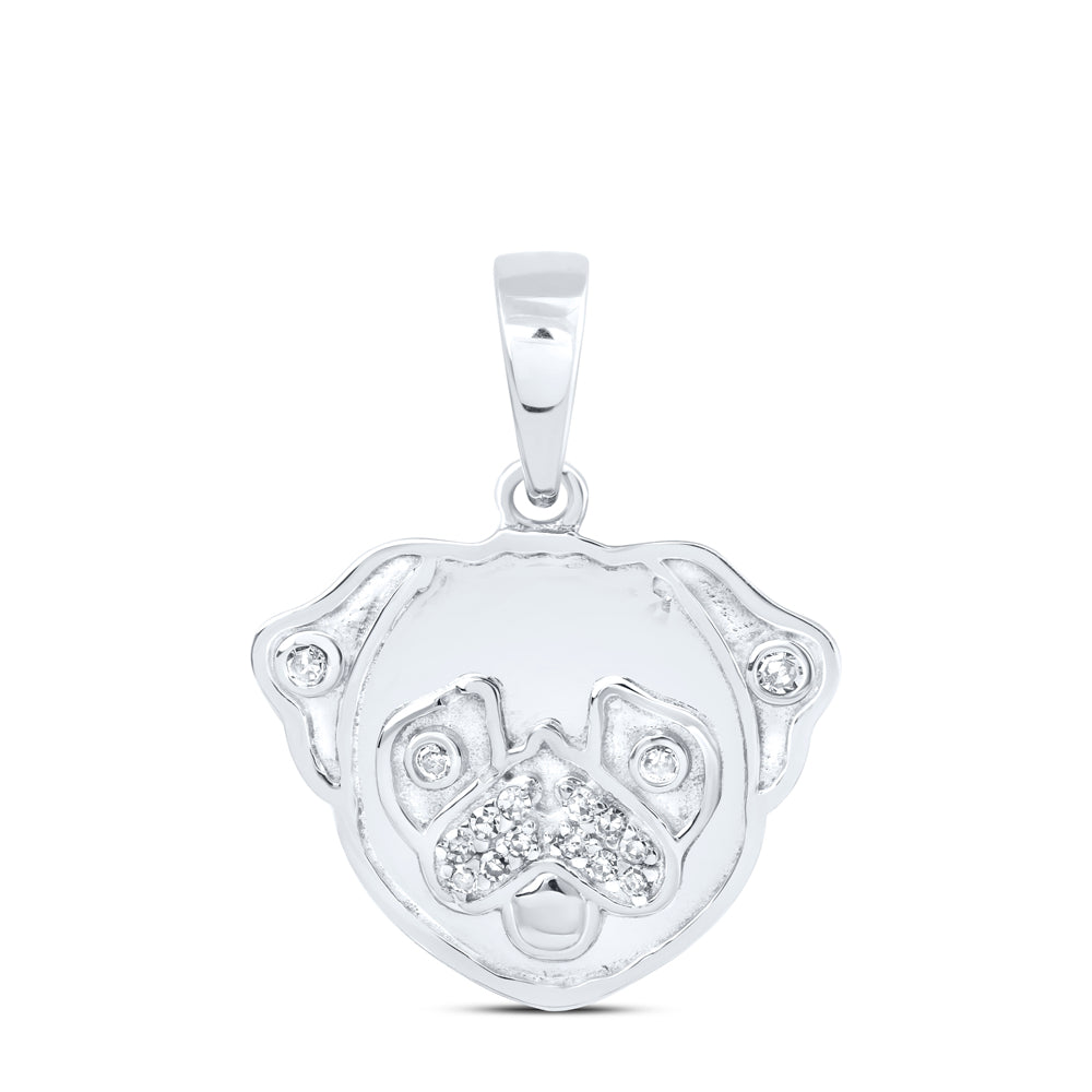 1/20CTW-DIA NK GIFT DOG PENDANT