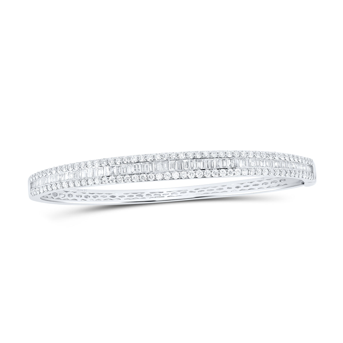 2 5/8CTW-DIA ANA M FASHION BANGLE (60X48MM)