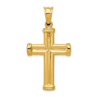 Load image into Gallery viewer, 14k Hollow Cross Pendant
