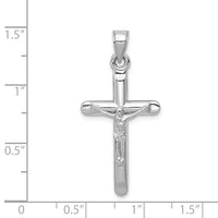 Load image into Gallery viewer, 14k White Gold Crucifix Pendant
