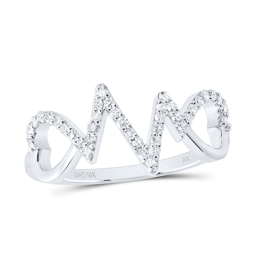 1/5CTW-DIA NK GIFT HEART RING