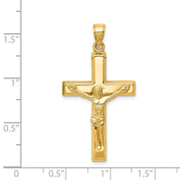 Load image into Gallery viewer, 14k Polished Crucifix Pendant
