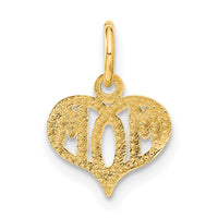 Load image into Gallery viewer, 14k MOM Heart Charm
