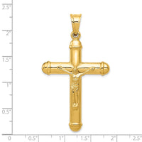 Load image into Gallery viewer, 14K Reversible Crucifix Pendant
