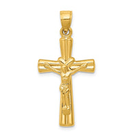 Load image into Gallery viewer, 14K Reversible Crucifix Pendant
