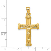 Load image into Gallery viewer, 14K Reversible Crucifix Pendant
