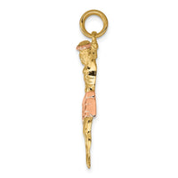Load image into Gallery viewer, 14k Two-tone Rose Corpus Pendant
