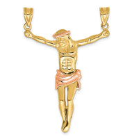 Load image into Gallery viewer, 14k Two-tone Rose Corpus Pendant
