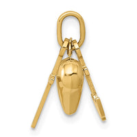 Load image into Gallery viewer, 14K 3D Faith, Hope And Charity Charm
