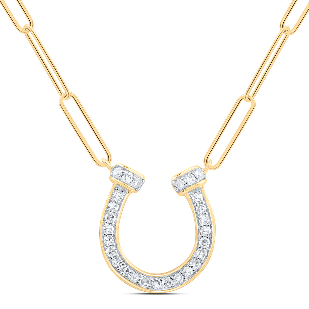 1/8CTW-DIA NK FASHION NECKLACE (18-INCH)