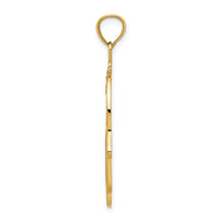 Load image into Gallery viewer, 14k Diamond-cut Filigree Chamseh Pendant
