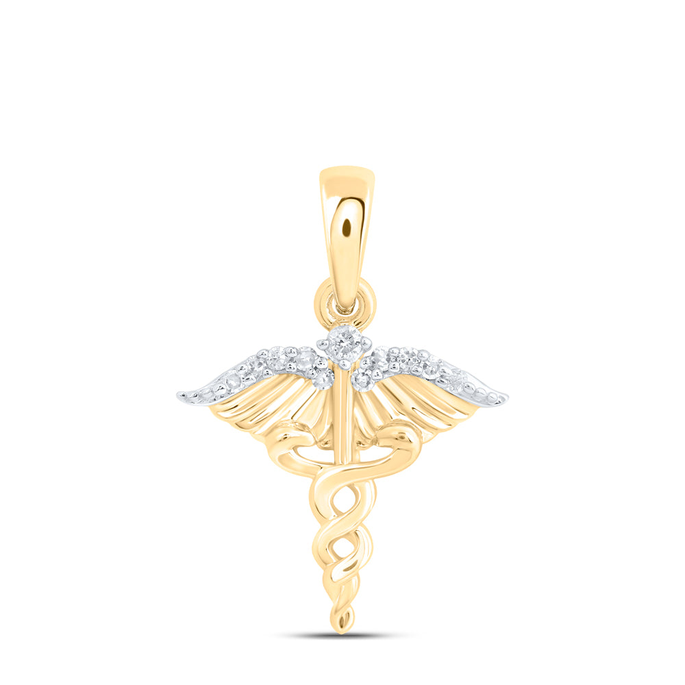 1/20CTW-DIA NK WING GIFT PENDANT