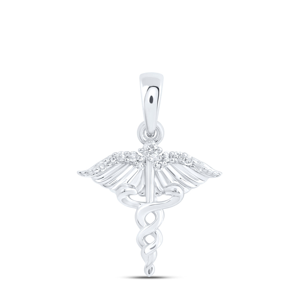 1/20CTW-DIA NK WING GIFT PENDANT
