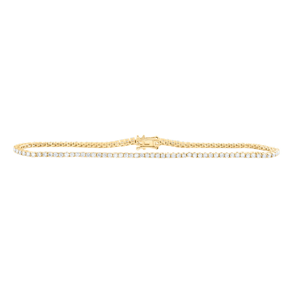 1 1/2CTW-DIA NK TENNIS BRACELET(7 INCH)