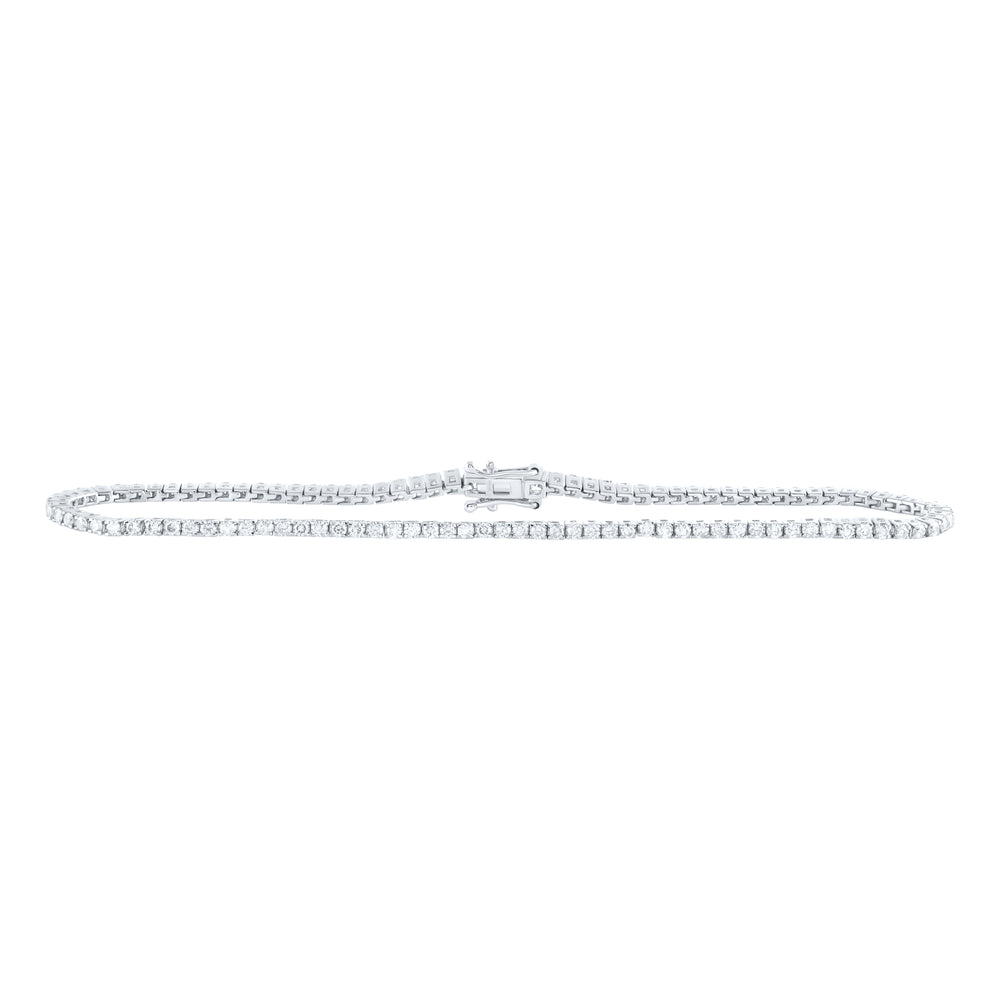 1 1/2CTW-DIA NK TENNIS BRACELET(7 INCH)
