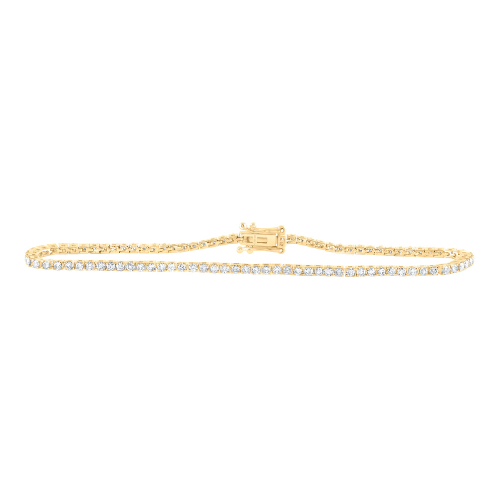 2 1/3CTW-DIA NK TENNIS BRACELET(7 INCH)