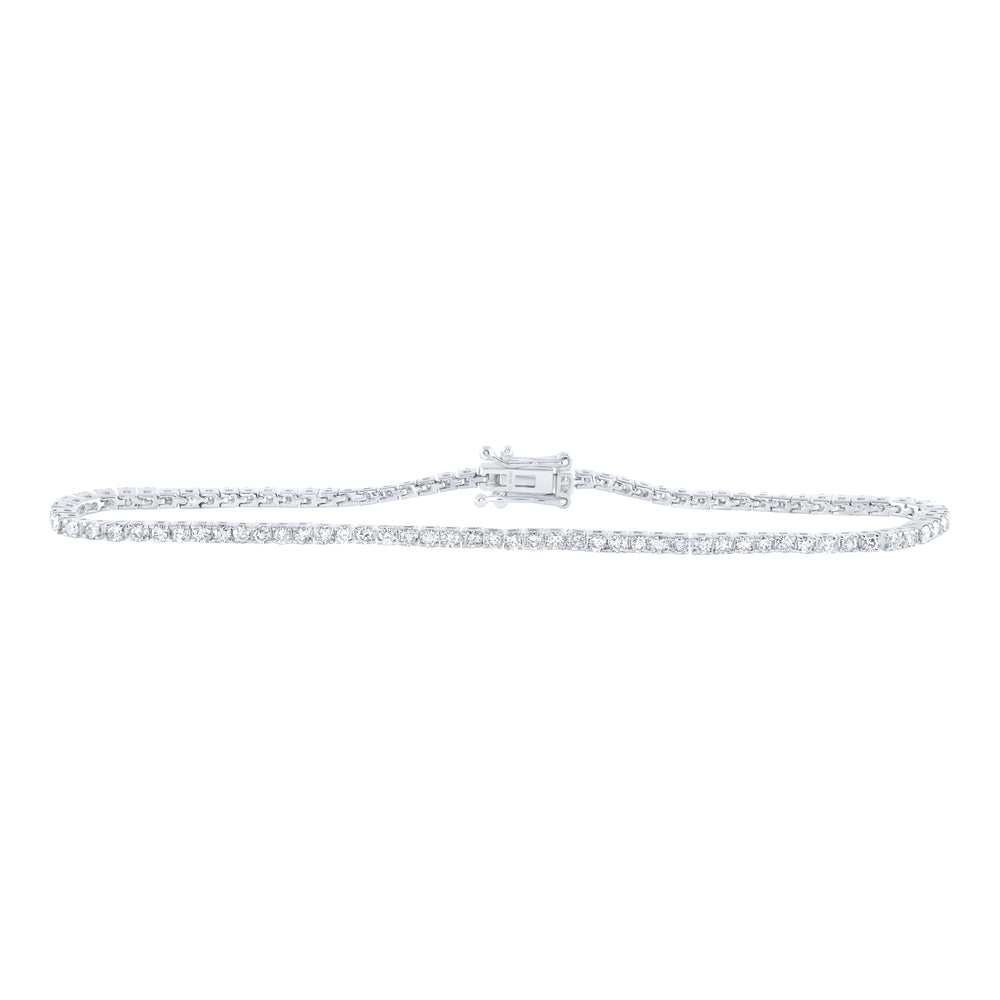 2 1/3CTW-DIA NK TENNIS BRACELET(7 INCH)