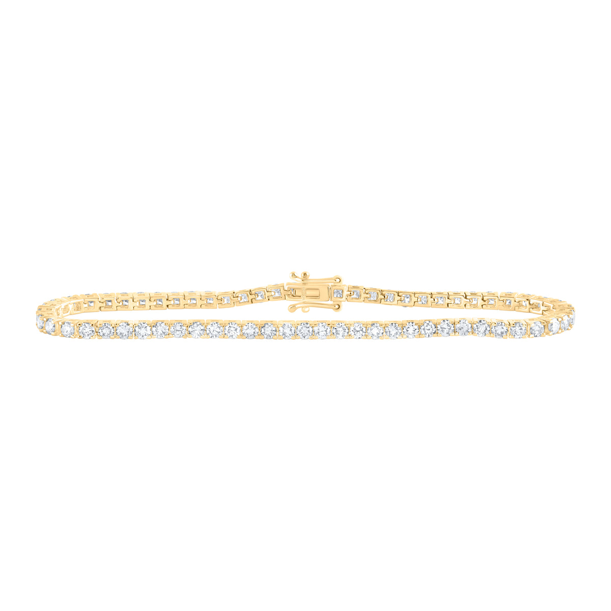 4CTW-DIA NK TENNIS BRACELET(7 INCH)