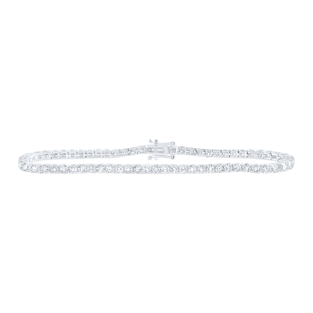 4CTW-DIA NK TENNIS BRACELET(7 INCH)