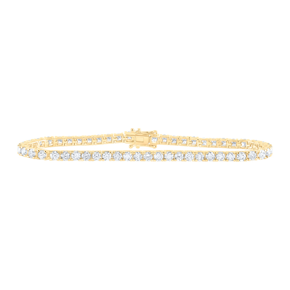 6CTW-DIA NK TENNIS BRACELET(7 INCH)