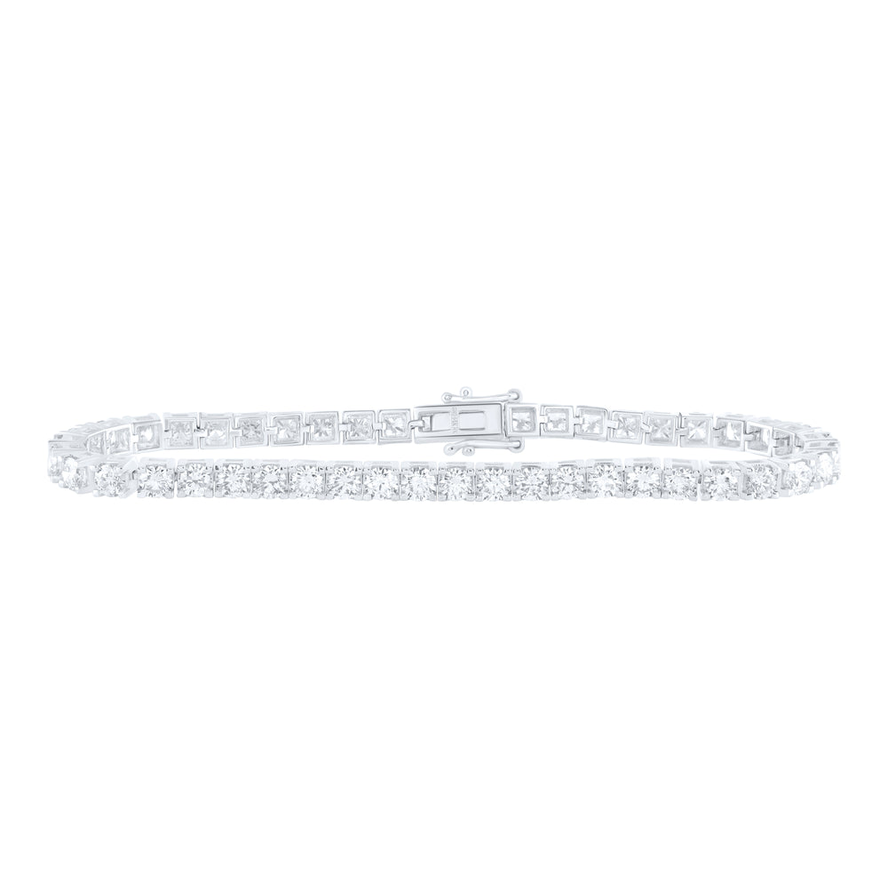 8CTW-DIA NK TENNIS BRACELET(7 INCH)