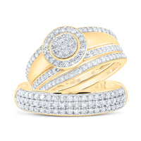 Load image into Gallery viewer, 1CTW-DIA NK TRIO SET
