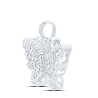 Load image into Gallery viewer, 3/4CTW-DIA NK BUTTERFLY FASHION PENDANT
