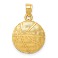 Load image into Gallery viewer, 14k Basketball Pendant
