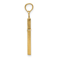 Load image into Gallery viewer, 14k Polished Cross Pendant
