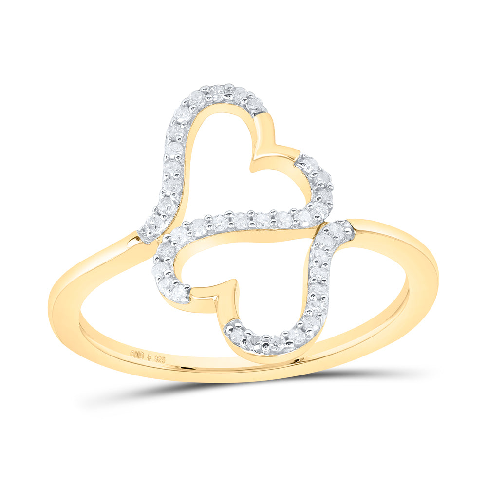1/8CTW-NAT DIA P1 GIFT HEART RING