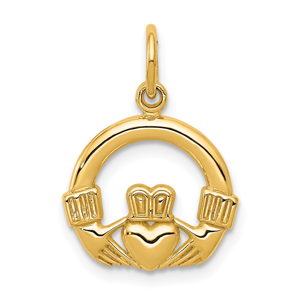 14k Claddagh Charm