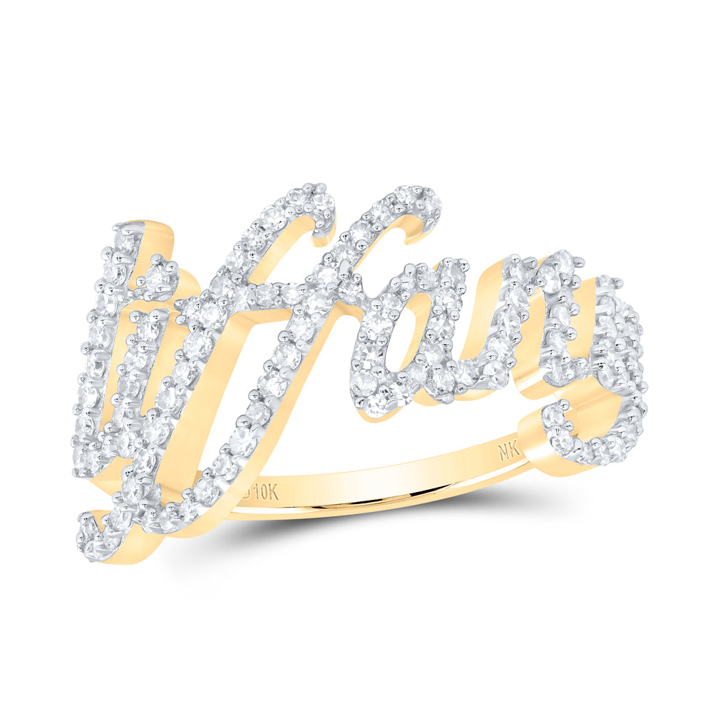 3/8CTW-NAT DIA NK GIFT "TIFFANY" RING
