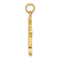 Load image into Gallery viewer, 14k Budded Cross Charm

