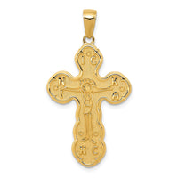 Load image into Gallery viewer, 14k Satin Crucifix Pendant

