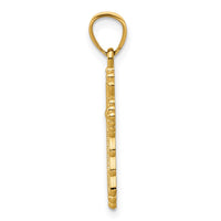 Load image into Gallery viewer, 14k Budded Cross Charm
