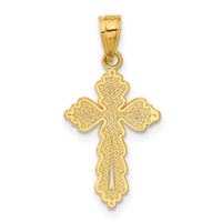 Load image into Gallery viewer, 14k Budded Cross Charm
