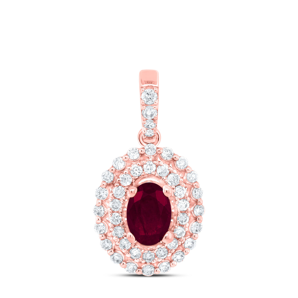 1/4CTW-DIA ANA M 6X4MM OV-RU NAT GEM PENDANT