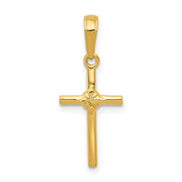 Load image into Gallery viewer, 14k Polished Cross Charm
