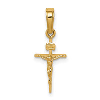 Load image into Gallery viewer, 14k Small INRI Crucifix Pendant
