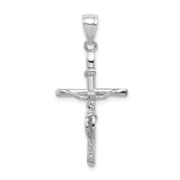 Load image into Gallery viewer, 14K White Gold INRI Crucifix Pendant
