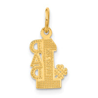 Load image into Gallery viewer, 14k #1 DAD Charm
